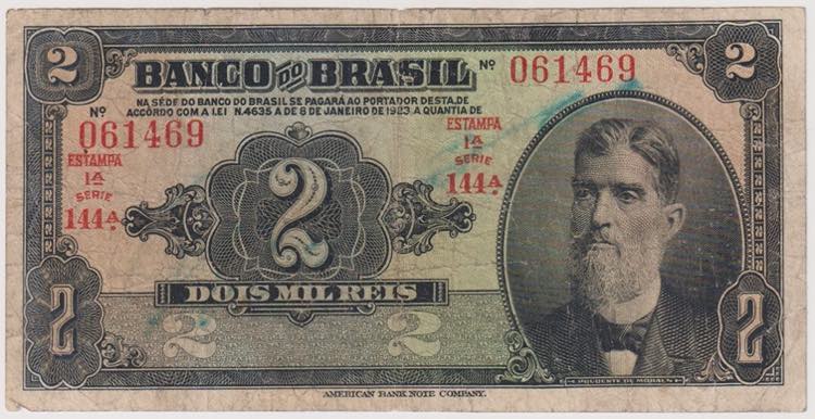 BRASILE BANCO DO BRASIL banconota ... 