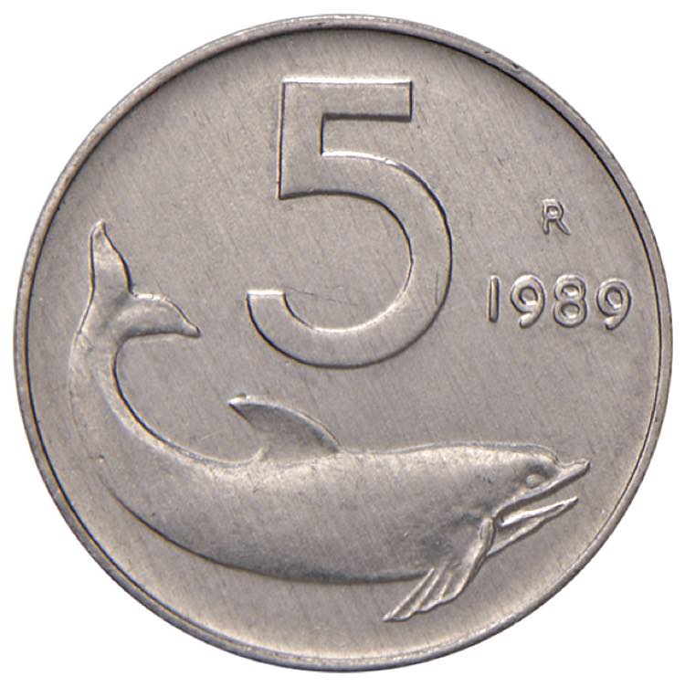 REPUBBLICA ITALIANA (1946-) 5 Lire ... 