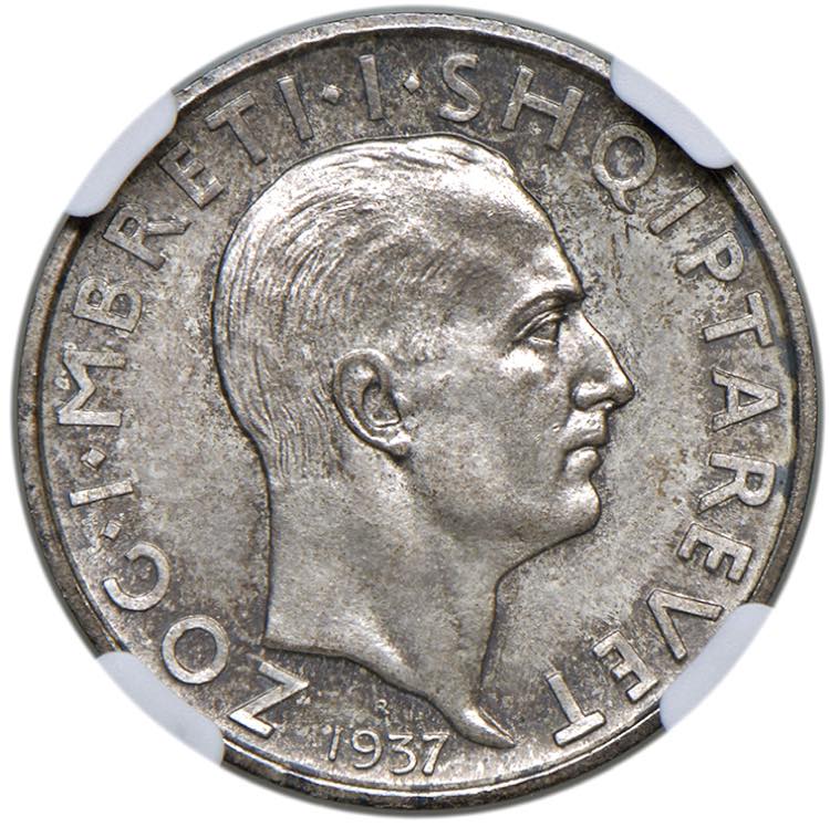 ALBANIA Zog I (1925-1939) Franga ... 