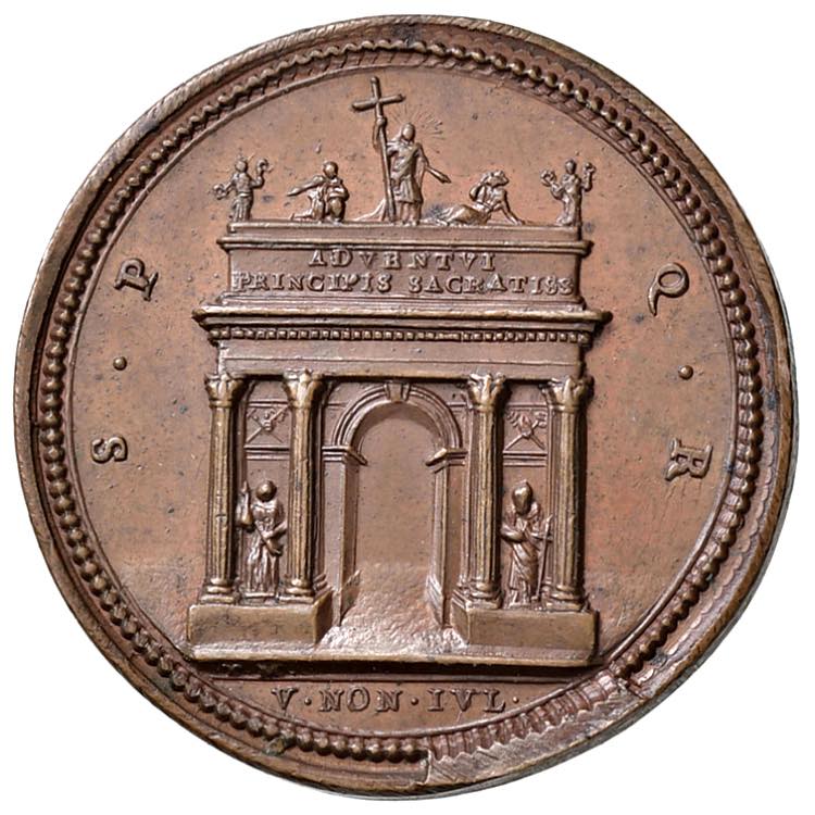 Pio VII (1800-1823) Medaglia 1800 ... 