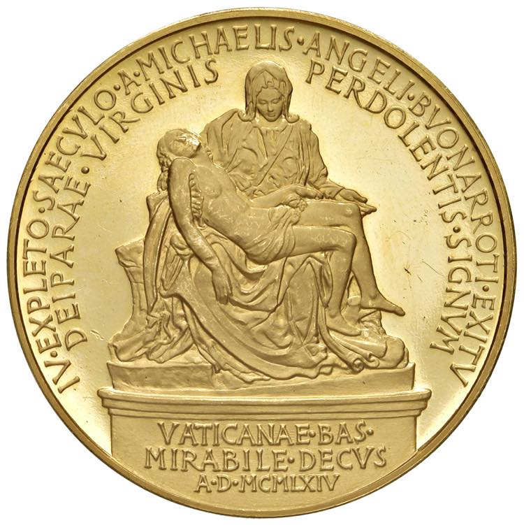 Paolo VI (1963-1978) Medaglia 1964 ... 