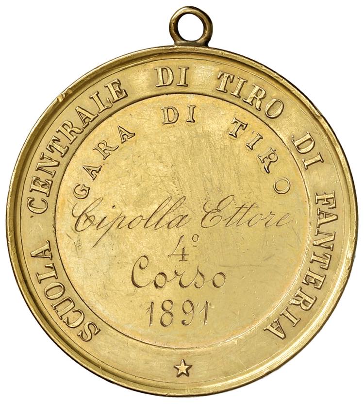 MEDAGLIE DEI SAVOIA Medaglia 1891 ... 