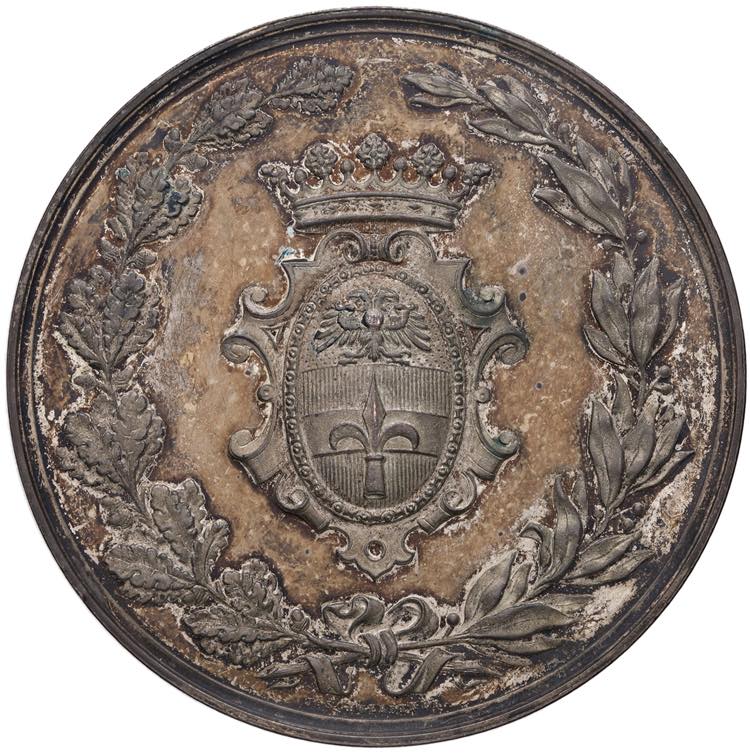 TRIESTE Medaglia 1882 Esposizione ... 