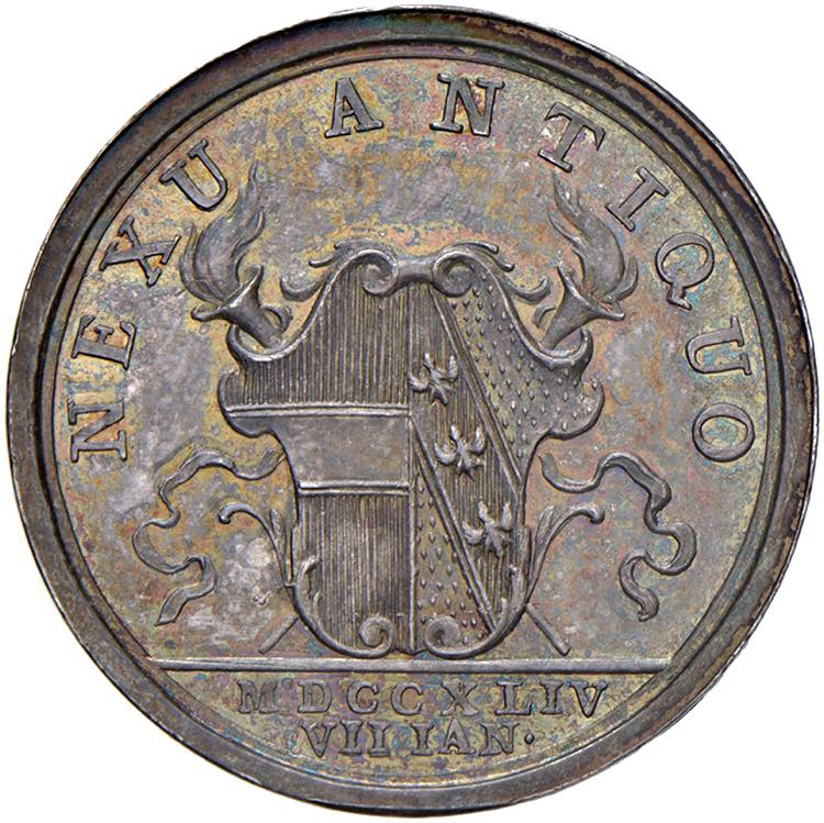 AUSTRIA Medaglia 1744 matrimonio ... 
