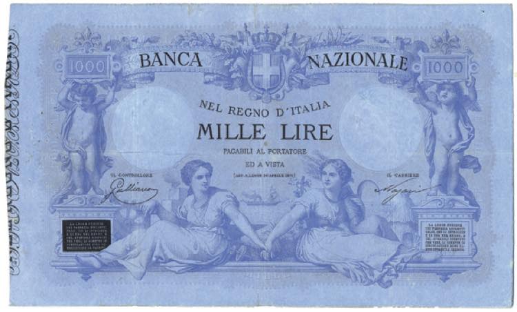 Banca Nazionale nel Regno - 1000 ... 