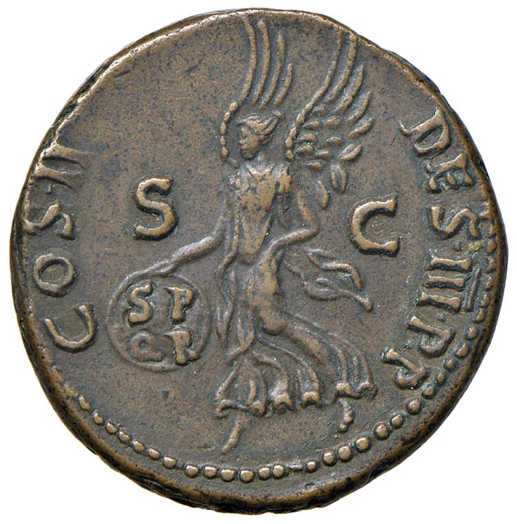 Traiano (98-117) Asse - Busto ... 
