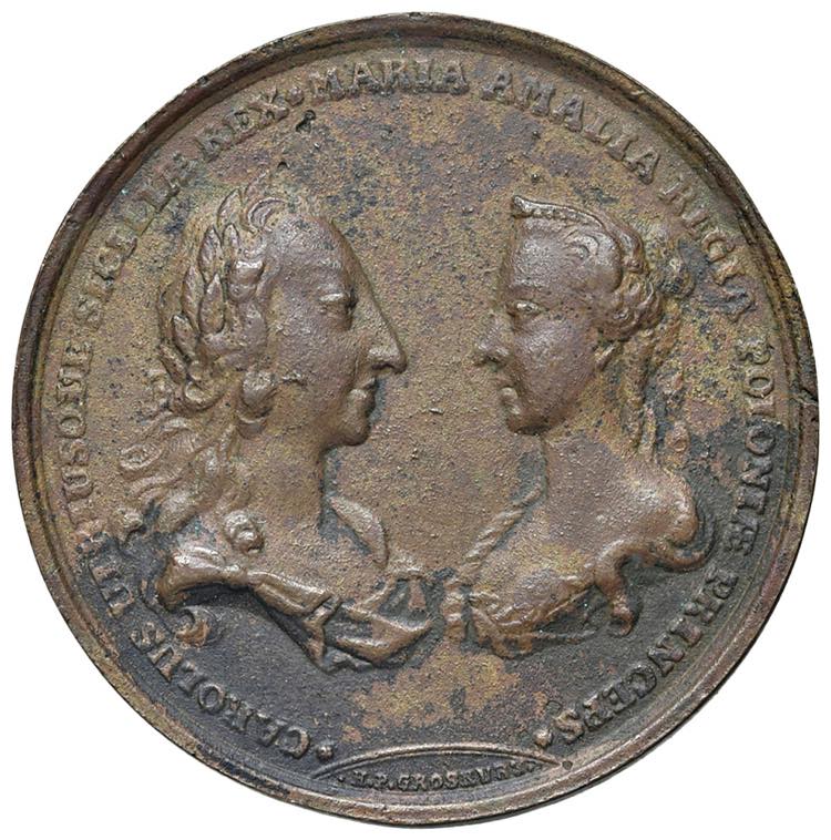 Carlo di Borbone e Maria Amalia. ... 