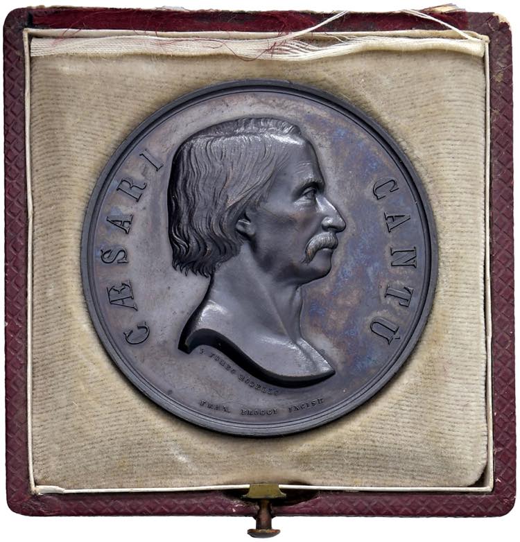 Cesare Cantù (1804-1895) Medaglia ... 