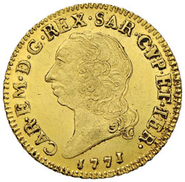 Carlo Emanuele III (1730-1773) ... 