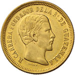 GUATEMALA 5 Pesos 1869 - ... 