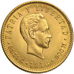CUBA 5 Pesos 1916 - Fr. ... 