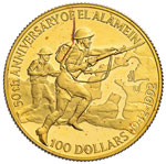 BELIZE 100 Dollari 1992 - Fr. 22 AU (g 15,65)