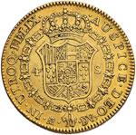 SPAGNA Carlo III (1759-1788) 4 Escudos 1787 ... 