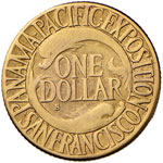 USA Dollaro 1915 Panama Exposition - Fr. 101 ... 
