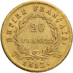 FRANCIA Napoleone (1804-1814) 20 Franchi ... 