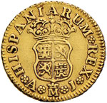SPAGNA Filippo V (1700-1746) Mezzo escudo ... 