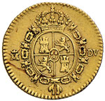 SPAGNA Carlo III (1759-1788) Mezzo escudo ... 