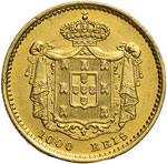 PORTOGALLO Maria II (1834-1853) 1.000 Reis ... 