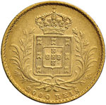PORTOGALLO Pedro V (1853-1861) 2.000 Reis ... 