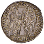 Sisto IV (1471-1484) Grosso - Munt. 16 var. ... 
