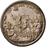 Clemente XI (1700-1721) Medaglia 1713 A. ... 