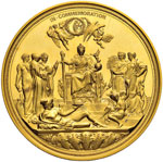 Medaglia 1887 Giubileo - AU (g 84,09 - Ø 58 ... 