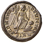 Costantino (307-337) Follis (Sirmium) Busto ... 