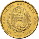 EL SALVADOR 20, 10, 5 e 2,50 Pesos 1892 - ... 