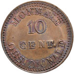 FRANCIA Assedio di Anversa (1814) 10 Cent. ... 