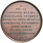 Pio IX (1846-1878) Medaglia 1867 - Bart. ... 