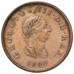 Mezzo penny 1806 - KM ... 