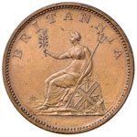 Mezzo penny 1806 - KM 662 CU (g 9,60) ... 