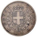 Vittorio Emanuele II (1861-1878) Lira 1861 T ... 