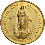 Leone XIII (1878-1903) Medaglia Immacolata ... 