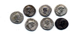 Lotto di sette denari imperiali, notati ... 