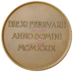 Pio XI (1922-1938) Medaglia 1929 ... 