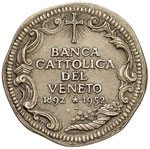 Medaglia 1952 Banca Cattolica del Veneto, ... 