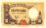 100 Lire 15/03/1943 Y28 ... 