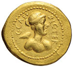 Cesare (+ 44 a.C.) Aureo ... 