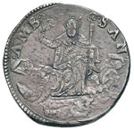 MILANO Filippo II (1556-1598) Mezzo scudo - ... 