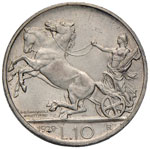 Vittorio Emanuele III (1900-1946) 10 Lire ... 