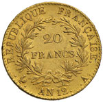 FRANCIA Napoleone (consolato, 1799-1804) 20 ... 