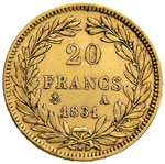 FRANCIA Luigi Filippo (1830-1848) 20 Franchi ... 