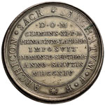 Clemente XI (1700-1721) Medaglia 1714 A. XIV ... 