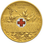 Croce Rossa - Medaglia 1918 - Mont. 08 AU (g ... 