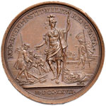 FRANCIA Luigi XV (1715-1774) Medaglia 1727 - ... 