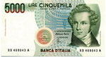 Banconote - 5.000 Lire ... 