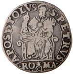 Pio IV (1559-1563) Testone - Munt. 3 AG ... 