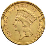USA 3 Dollari 1854 - Fr. ... 