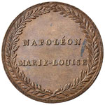 Medaglie napoleoniche - Medaglia 1810 Arrivo ... 